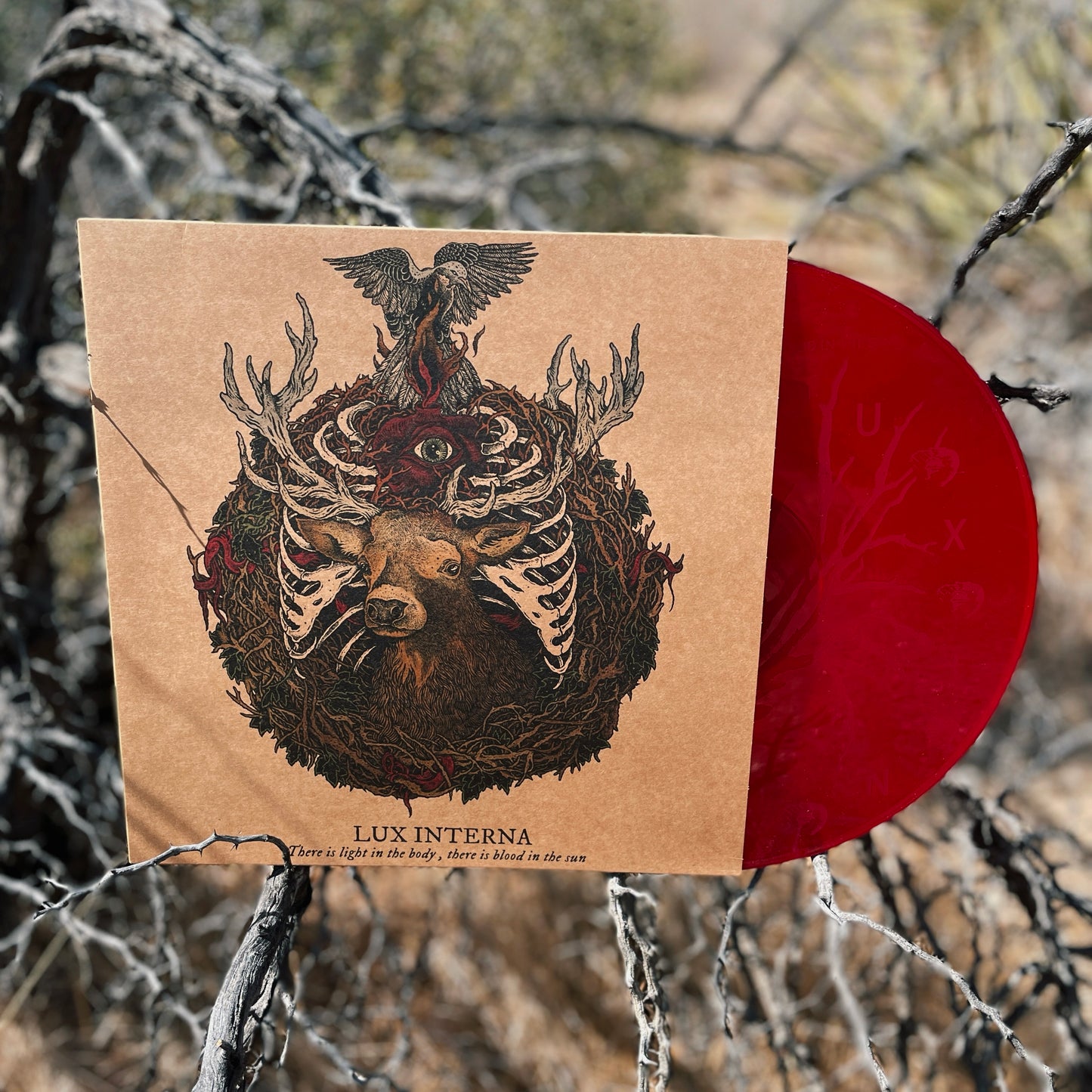 There is Light in the Body, There is Blood in the Sun - ULTRA LIMITED EDITION RED VINYL ETCHED DOUBLE LP